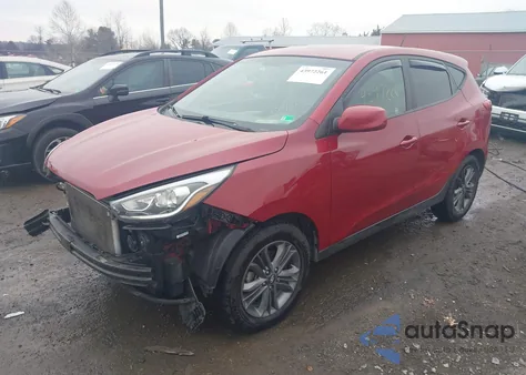 2015 Hyundai Tucson from USA, damaged, VIN KMHJTCAF2FU090331